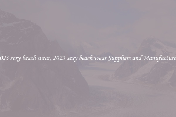 2023 sexy beach wear, 2023 sexy beach wear Suppliers and Manufacturers