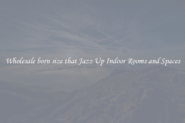 Wholesale born size that Jazz Up Indoor Rooms and Spaces