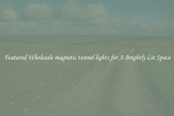 Featured Wholesale magnetic tunnel lights for A Brightly Lit Space